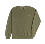 Dark Seas 'Headmaster' Sweatshirt - Army Green