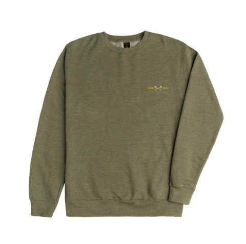 Dark Seas 'Headmaster' Sweatshirt - Army Green