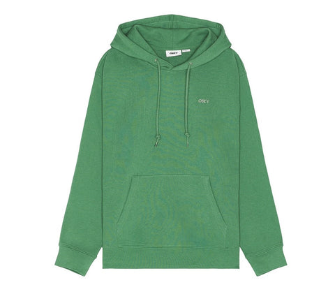 Obey 'Torn Icon Face' Hoodie - Palm Leaf