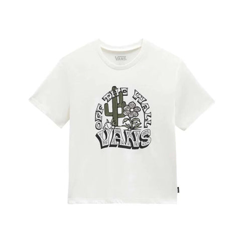 Vans 'Outdoor Cactus' Tee - Bone (Kids)
