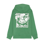 Obey 'Torn Icon Face' Hoodie - Palm Leaf
