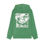 Obey 'Torn Icon Face' Hoodie - Palm Leaf