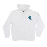 Santa Cruz 'Screaming Hand' Hoodie - White