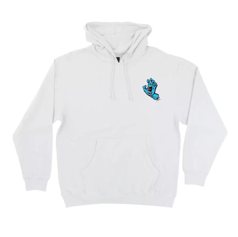 Santa Cruz 'Screaming Hand' Hoodie - White