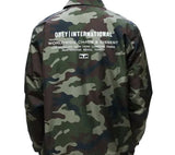 Obey 'Core Coaches' Windbreaker Jacket - Camo