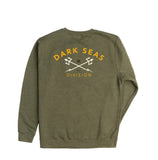 Dark Seas 'Headmaster' Sweatshirt - Army Green