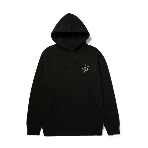 HUF 'H Star Logo' Hoodie - Black