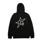 HUF 'H Star Logo' Hoodie - Black