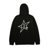 HUF 'H Star Logo' Hoodie - Black