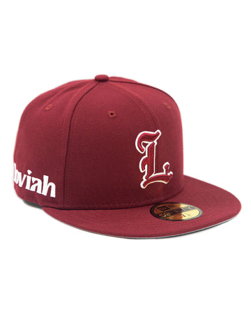 Loviah 'Big L' Fitted Cap - Cardinal