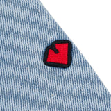 Loviah 'OG' Baggy 5 Pocket Denim Pants - White Blue Wash