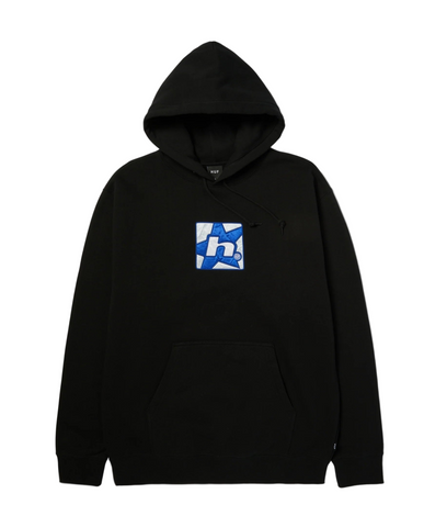 HUF 'H Star' Hoodie - Black