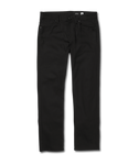 Volcom 'Solver' Jeans - Black On Black