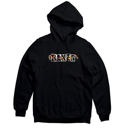 Baker 'Floral Logo' Hoodie - Black