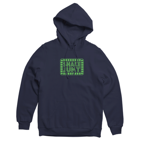 Shake Junt 'Box Logo' Hoodie - Navy/Green