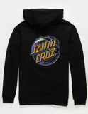 Santa Cruz 'Holographic Wave Dot' Hoodie – Black