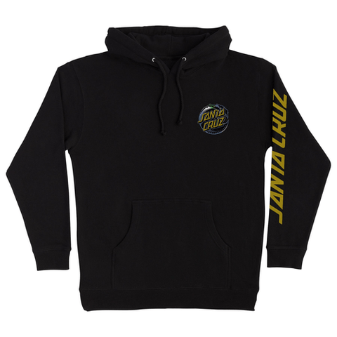 Santa Cruz 'Holographic Wave Dot' Hoodie – Black