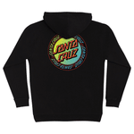 Santa Cruz 'Loud Ringed Dot' Hoodie - Black