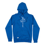 Red Dragon 'Chung National' Hoodie - Royal Blue