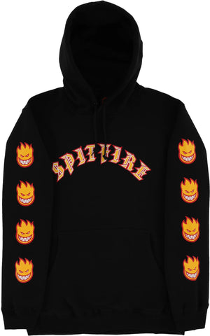 Spitfire 'Old E Bighead' Hoodie - Black