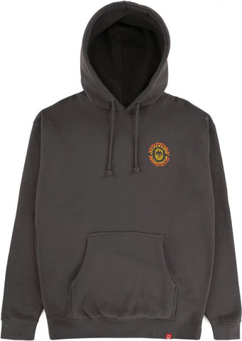 Spitfire 'Torched Script' Hoodie - Charcoal