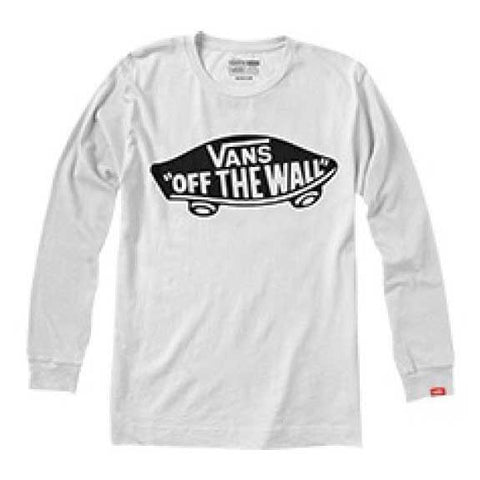 Vans 'Off The Wall Classic' L/S Tee - White