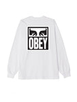 Obey 'Eyes Icon 2' L/S Tee - White