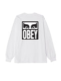 Obey 'Eyes Icon 2' L/S Tee - White
