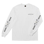Dark Seas 'Headmaster' L/S Tee - White