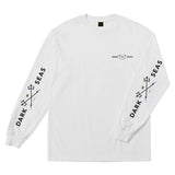 Dark Seas 'Headmaster' L/S Tee - White