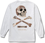 Primitive 'Alert' L/S Tee - White