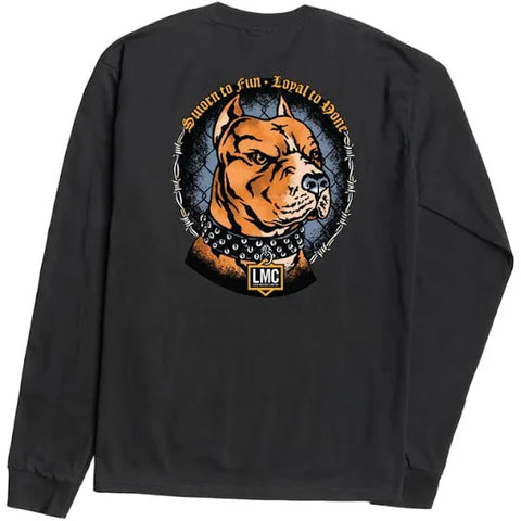 Loser Machine 'On Guard' L/S Tee - Black