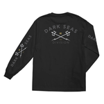 Dark Seas 'Headmaster' L/S Tee - Black