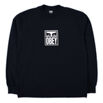 Obey 'Eyes Icon 3' L/S Tee - Black