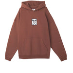 Obey 'Icon' Heavyweight Hoodie - Brown