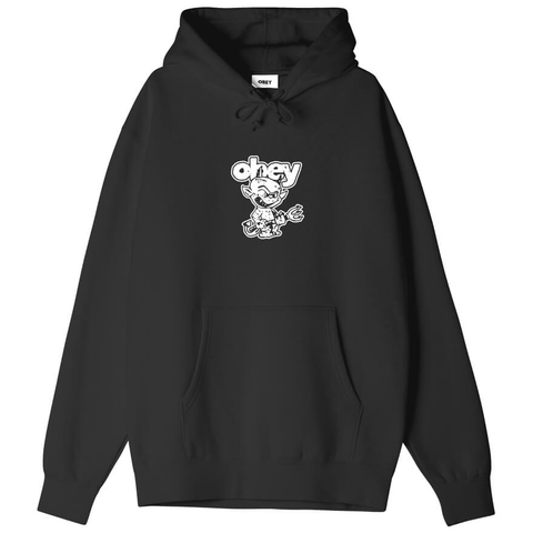 Obey 'Demon' Hoodie - Black