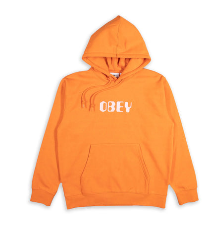 Obey 'GrafX' Hoodie - Orange Oxide