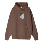 Obey 'Icon Photo' Hoodie - Brown