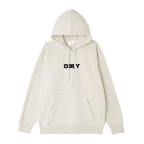 Obey 'Bold Obey' Hoodie - Unbleached