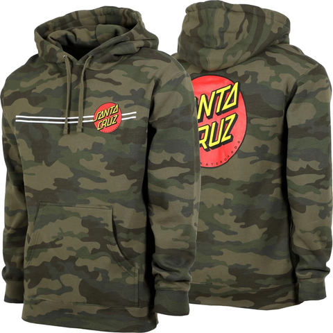 Santa Cruz 'Classic Dot' Hoodie - Camo