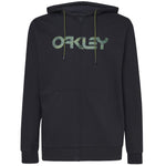 Oakley 'Teddy' Zip-Up Hoodie - Black/Hunter Camo
