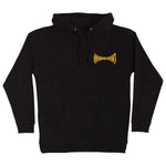 Independent 'Carved Span' Hoodie - Black/Yellow