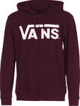 Vans 'Classic' Zip-Up Hoodie - Burgundy