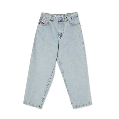 Polar Skate Co. 'Big Boy' Baggy Jeans - Light Blue