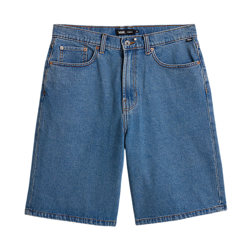 Vans 'Check-5' Baggy Denim Shorts - Blue