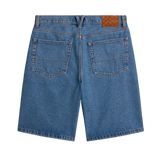 Vans 'Check-5' Baggy Denim Shorts - Blue