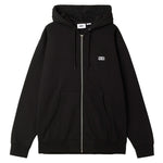 Obey 'Established Works' Zip-Up Hoodie - Black