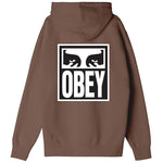 Obey 'Eyes Icon' Hoodie - Sepia