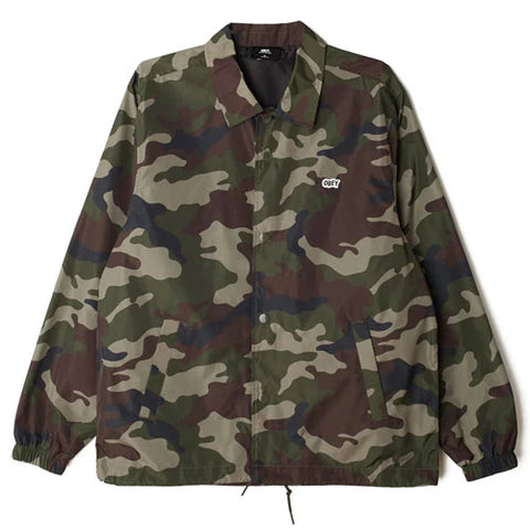Obey 'Core Coaches' Windbreaker Jacket - Camo