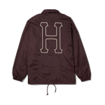 HUF 'Set H Coaches' Windbreaker Jacket - Eggplant